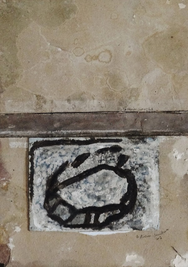 Piscine et sentiments Peinture-sur-zinc-et-carton-2021